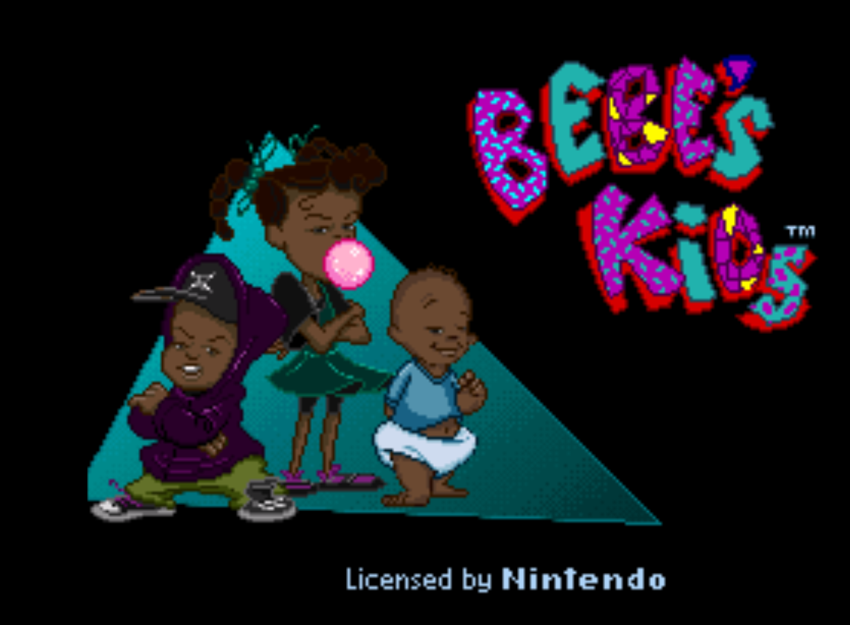Bebes Kid Title screen